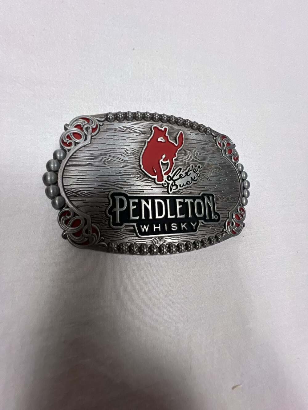 Montana Silversmiths 2023 Pendleton Whisky Limited Edition Belt Buckle